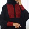 Traditional Butterfly Abaya for Women – Embroidered with Soft Fabric