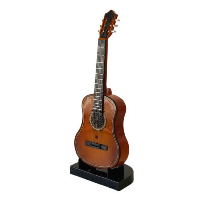 Art Deco Musical Box Model Guitar