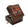 Handcrank Wooden Musical Box Model Parham