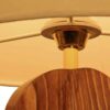 Handcrafted Minimalist Tripod Wooden Table Lamp