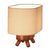 Handcrafted Minimalist Tripod Wooden Table Lamp