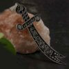 Zulfiqar Sword Necklace - Islamic Silver Sword Pendant of Imam Ali