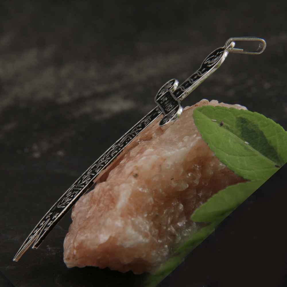 Zulfiqar Sword Necklace – Islamic Silver Sword Pendant of Imam Ali