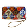 Fabric Wallet for Women with Persian Art-Inspired Mikhak Pattern