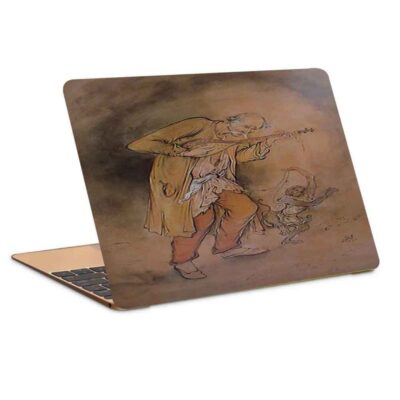 Persian Laptop Skin Sticker Decal Model Old Man