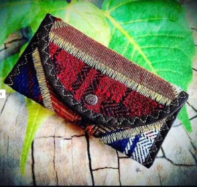 Persian Wallet for Women Handcrafted with Jajiam Fabric with Elena Design