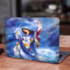 Laptop Painting Art Style Sticker Decal Model Woman