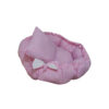Lilac Cotton Baby Nest Model Panah