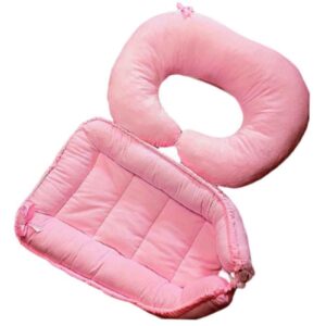 Pink Velvet Baby Nest Model Nazila