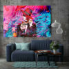 Persian Calligraphy Tapestry Wall Hanging Chehreh