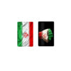 Persian Credit Card Sticker – Iran Flag Pattern