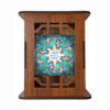 Roshna Motif – Wooden Desk Pen Holder with Persian Inspired Design
