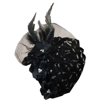 Women's Flower Turban - Model Violet