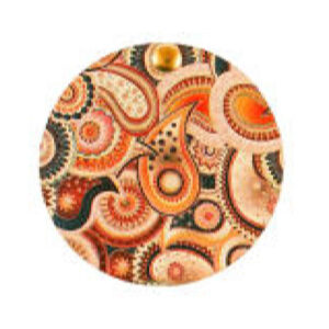 Pocket Mirror with Persian Inspired Negar Design