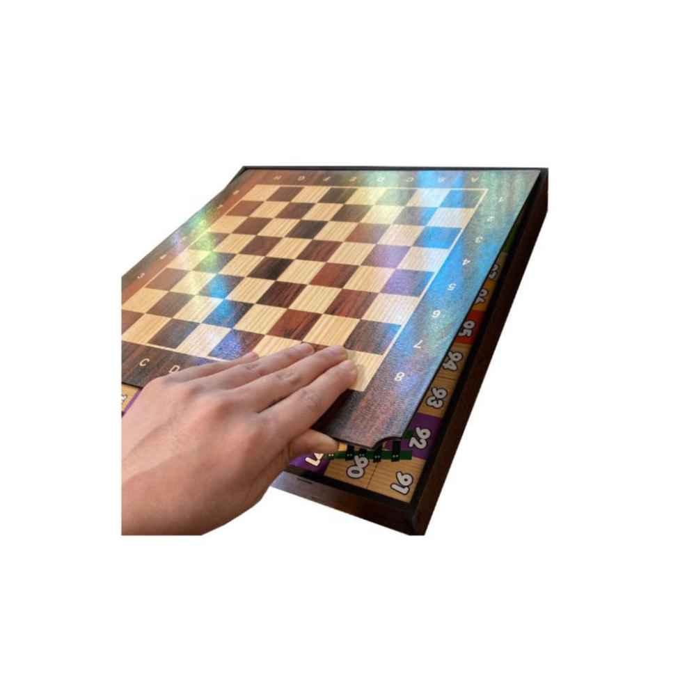 4-in-1 Multi-Game Board Set – Versatile Fun with Classic Games