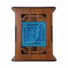Aroosha Edition – Wooden Desk Pen Holder with Persian Motif