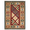 Firuzabad Hamara Geometric Kilim Rug - Authentic Handwoven Persian Wool