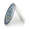 Compact Pocket Mirror with Persian Inspired Newsha Design