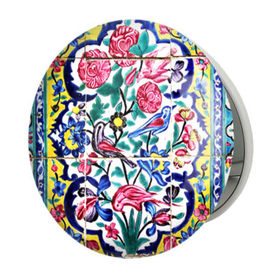 Pocket Mirror with Persian Inspired Helia Design