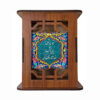 Masir Design – Persian Inspired Wooden Pen Holder for Office Use