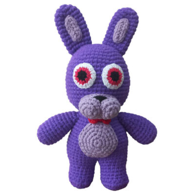 Amigurumi Stuffed Donkey Animal – Handmade Crochet Plush Toy | Soft & Adorable