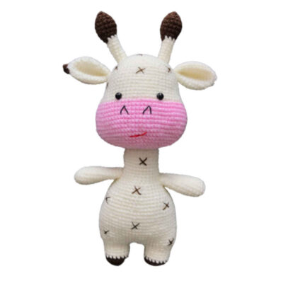Amigurumi Stuffed Giraffe Animal – Handmade Crochet Plush Toy | Unique & Huggable