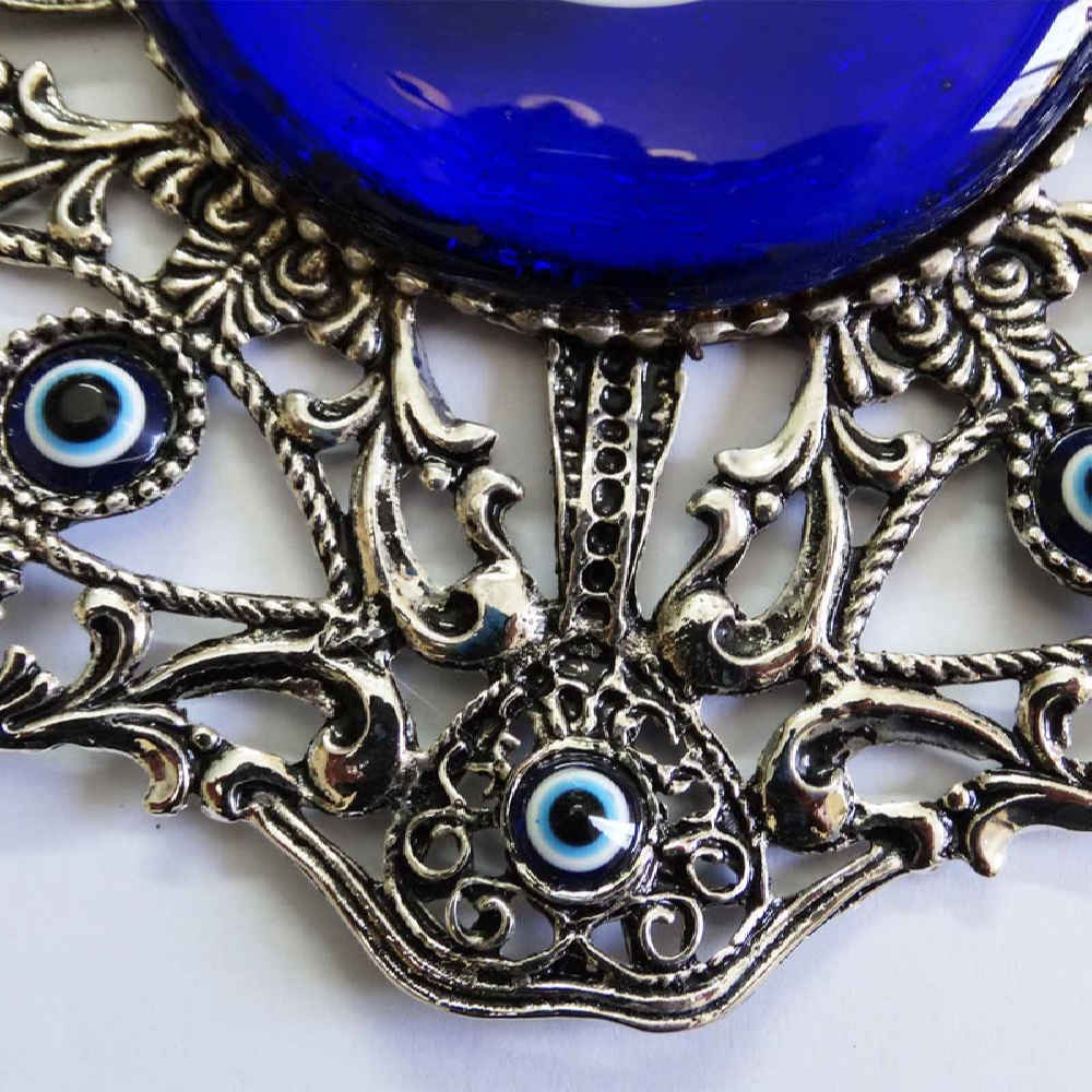 Blue Evil Eye Wall Hanging Amulet Model Hasti