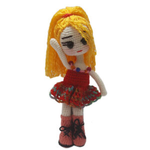 Amigurumi Handmade Crochet Doll – Shiny Model Soft Plush