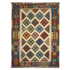 Traditional Qashqai Kilim Rug – Authentic Handwoven Persian Wool>Product SKU <DKP-8597541