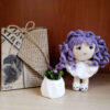 Amigurumi Handmade Crochet Doll - Nina Curly Girl Soft Plush