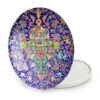 Portable Pocket Mirror with Persian Inspired Zarin Design