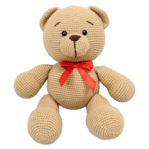 Handmade Amigurumi Stuffed Teddy Bear Animal – Model Nelson | Classic & Cuddly