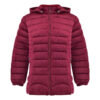 Puffer Jacket for Women Long Sleeve Zipper with Hood