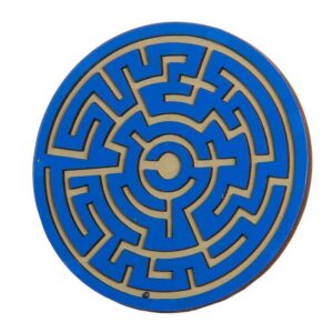 Children’s Round Wooden Labyrinth Maze Board Game