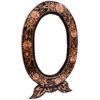 Engraved Persian Copper Mirror Frame & Candlesticks Set – Arsh Design