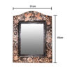 Engraved Persian Copper Mirror Frame & Candlesticks Set – Elham Design