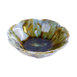 Artisan Decorative Pottery Bowl – Tina Gradient Brown Model