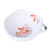 Hand-Painted Decorative Pottery Bowl - Morgh Bird White Design