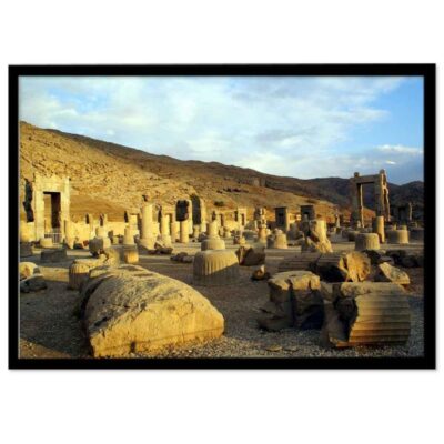 Persepolis Backlit Print Wall Panel – Persian Historical Heritage Decor