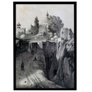 Persian PVC Print with Frame – Monumental Wall Art