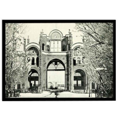 Yadegar Backlit Print Wall Panel – Persian Architectural & Historical Art