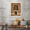 Persian PVC Print with Frame - Safa Wall Art