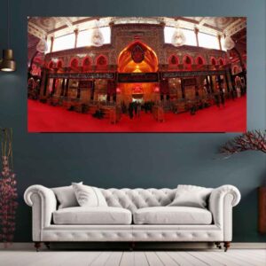 Islamic Holy Shrine of Imam Hossain Tapestry Wall Hanging