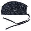 Men's Black Medical Scrub Top & Cap Set – Sleek & Professional