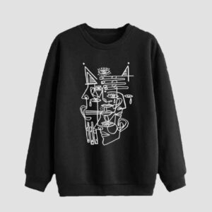 Men’s Crew Neck Sweatshirt Model Nima