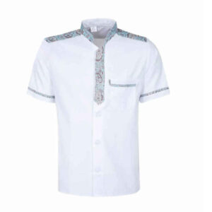 Men’s Short Sleeve Chef’s Jacket – Sleek & Functional