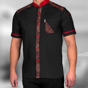 Men’s Short Sleeve Chef’s Jacket – Classic & Durable