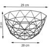 Metal Wire Fruit Basket Model Moshabak