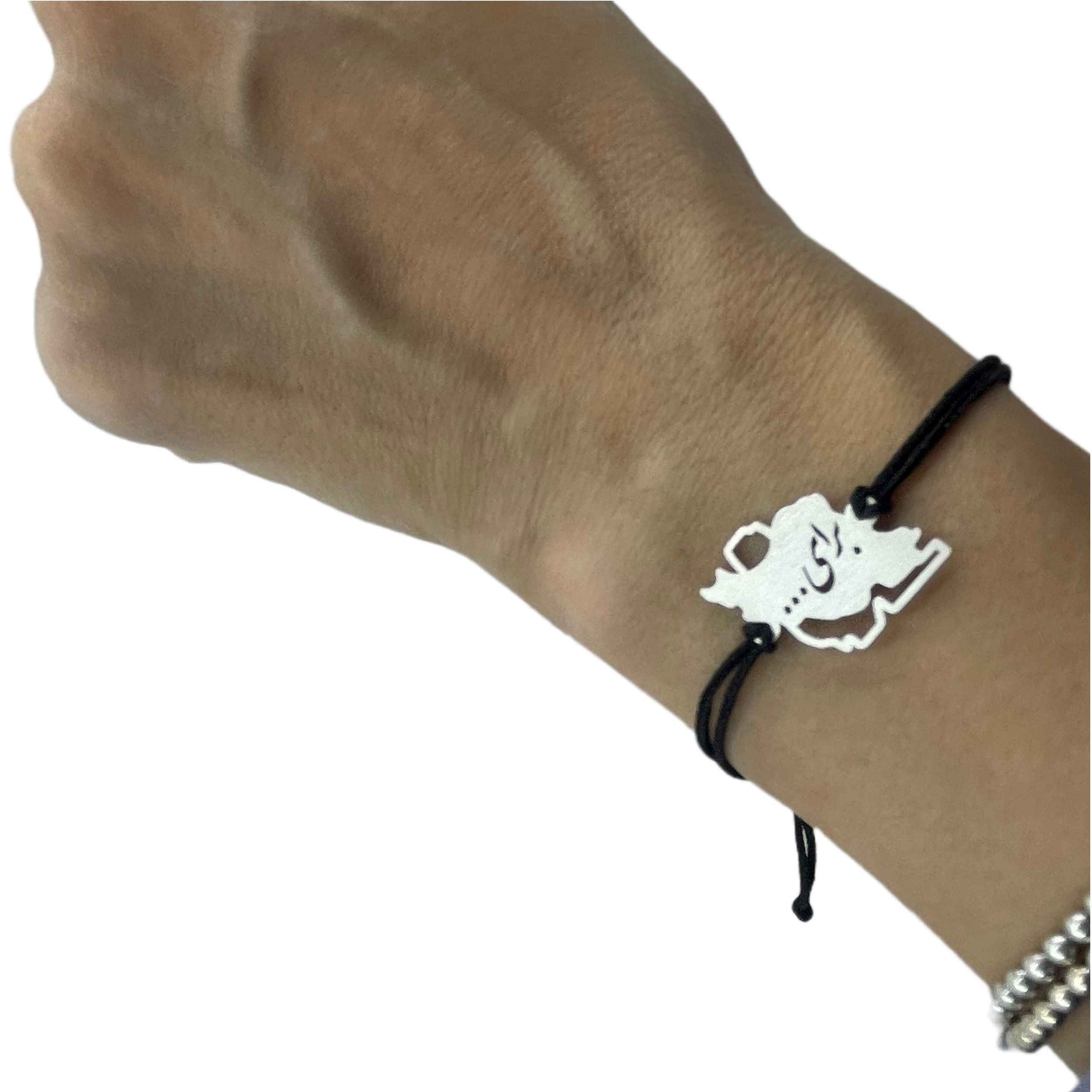 Minimalist Persian String Silver Bracelet – Iran Design
