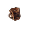 Rustic Wooden Cup - Handcrafted Camping Cup Model Roshana
